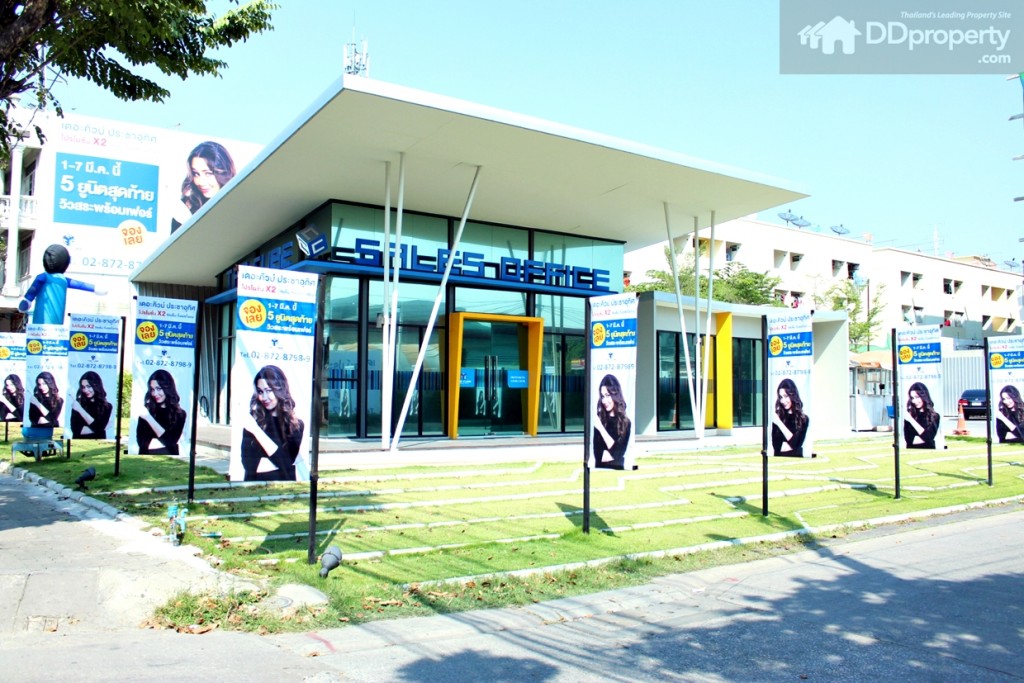 พื้นที่ของตึก A ตอนนี้เป็น Sale Gallery 