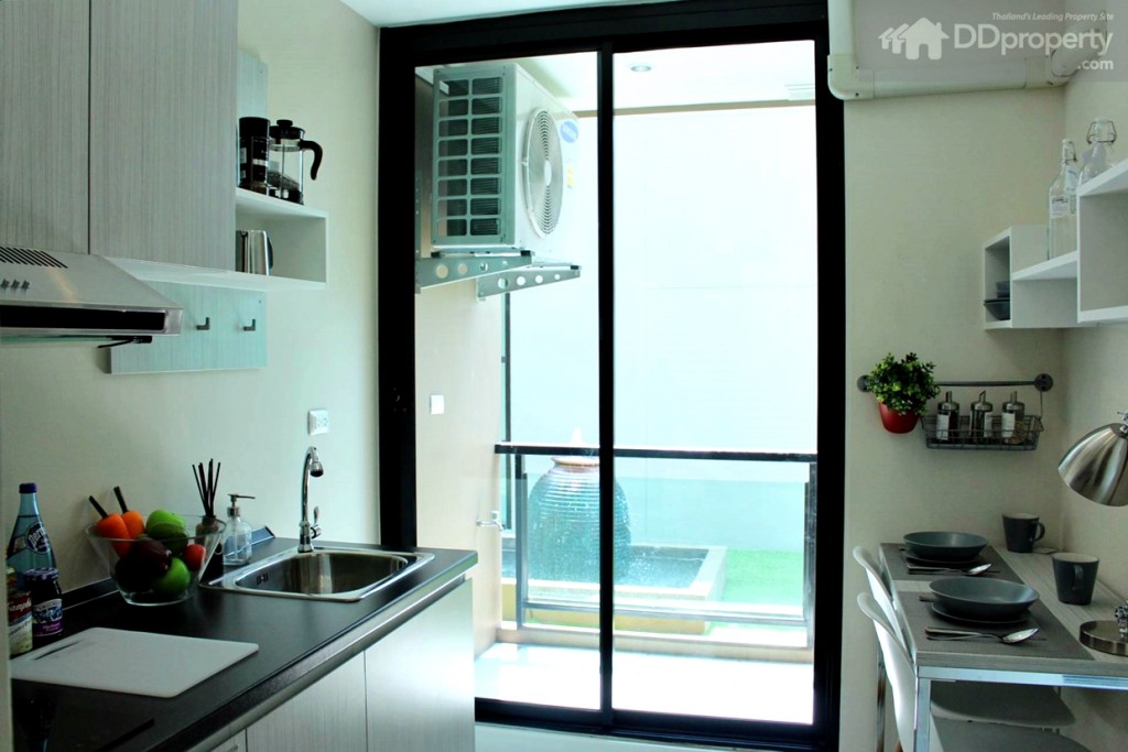 มุมมองภายในห้องครัว