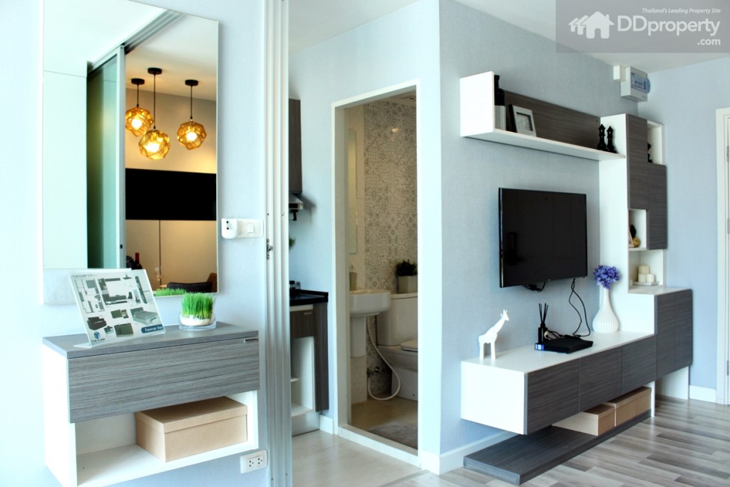 พื้นที่ห้องครัวจะอยู่ด้านหลังห้องนอน