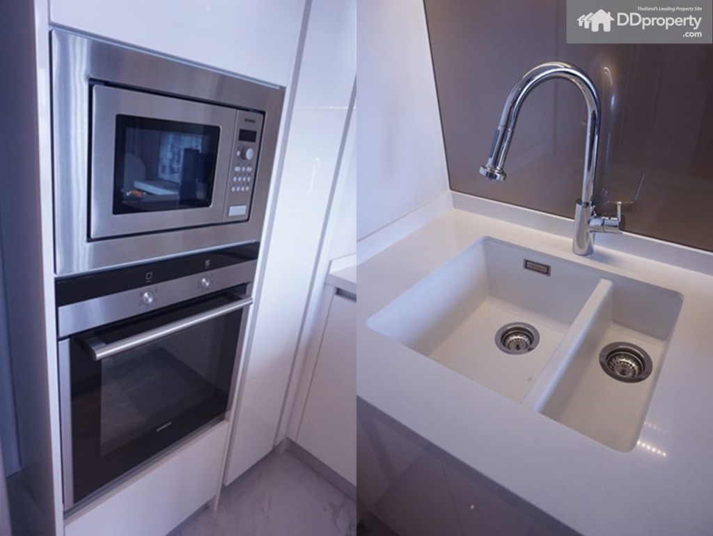 ไมโครเวฟแบรนด์ Siemens และซิ้งค์แบบฝังที่ทางโครงการให้มา แบรนด์ Blanco แบบฝัง หรือเทียบเท่า 