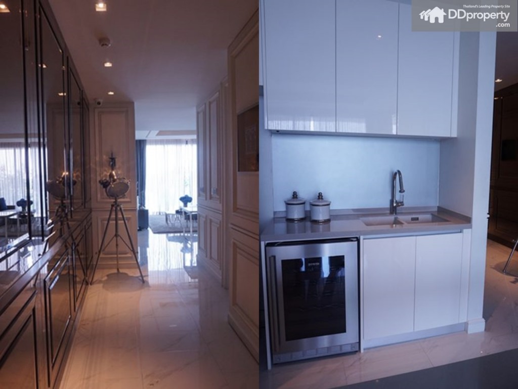 เมื่อเปิดเข้ามาจะเป็นทางแยกเมื่อตรงไปจะเจอกับโซนครัวก่อน