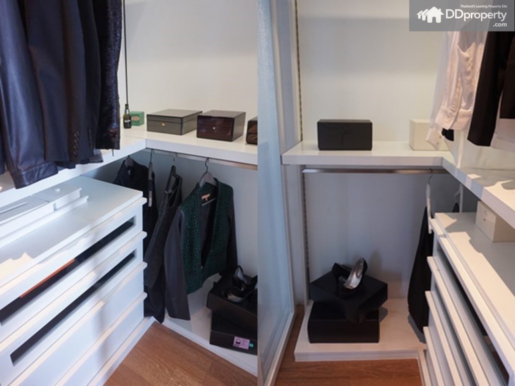 สามารถเป็นโซนจัดเก็บรองเท้าและเครื่องประดับได้ด้วยเช่นกัน