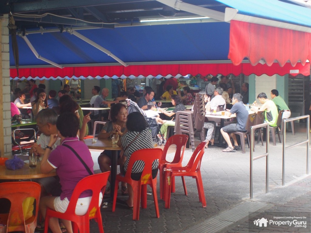 Hawker center near The Criterion