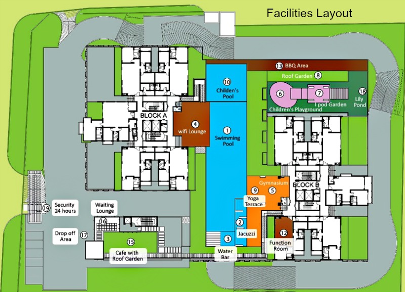 Facilities Site Map