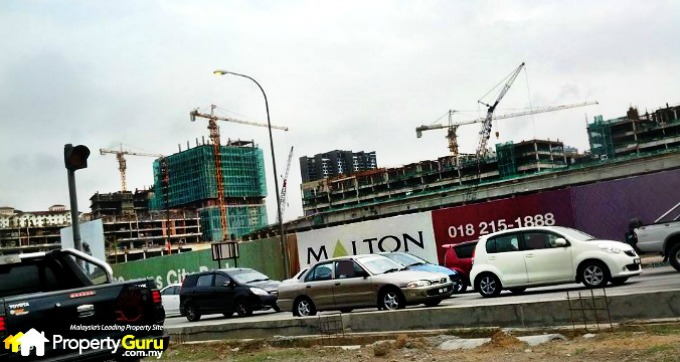 This is the Bukit Jalil Highway today. Concurrent developments rising out of the ground have made traffic snarls an everyday occurrence