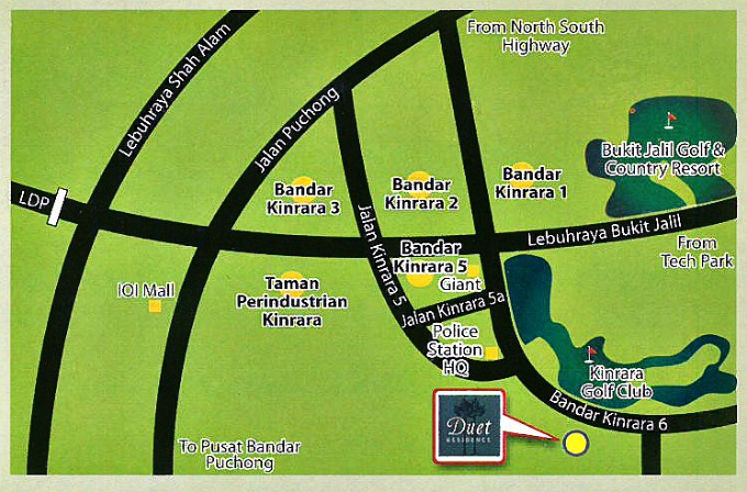 Map of Duet alone 680