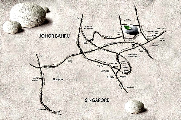 Midori Green 029 Location Map of Midori Green