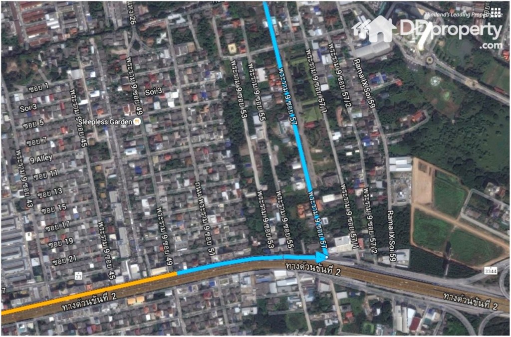 เลี้ยวซ้ายเข้าสู่ซอย 57