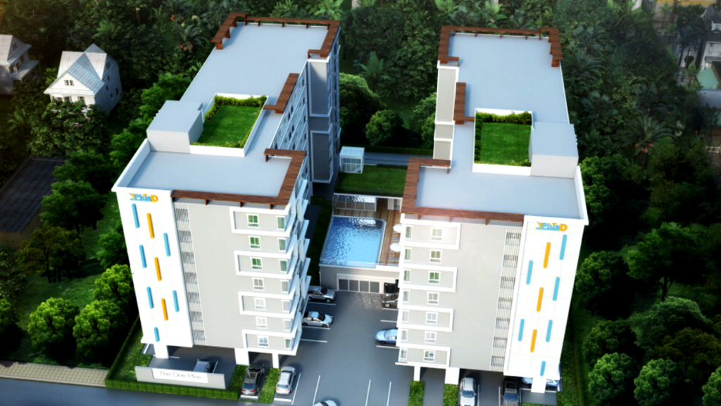 พื้นที่ส่วนกลางและสวนลอยฟ้า