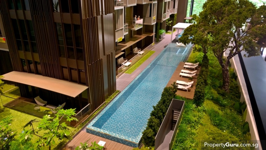 The Siena swimming pool