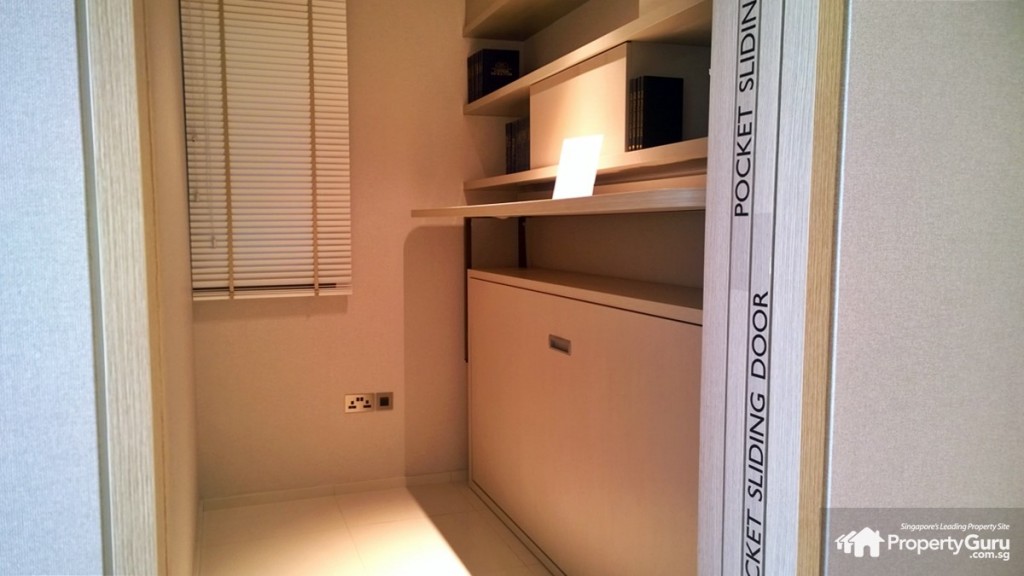 The Wisteria 1BR study