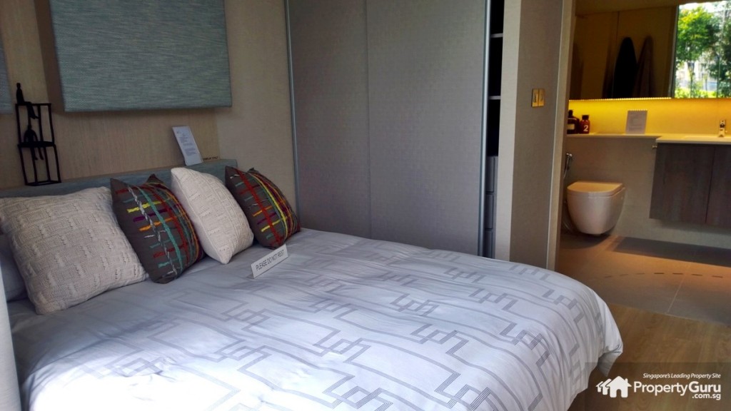 The Wisteria 2BR master bedroom