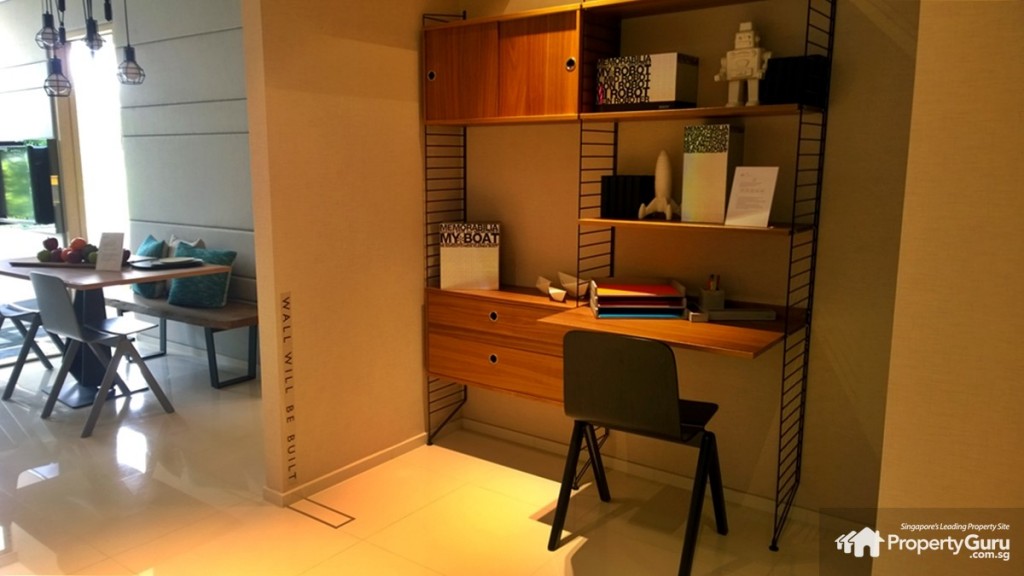 The Wisteria 2BR study