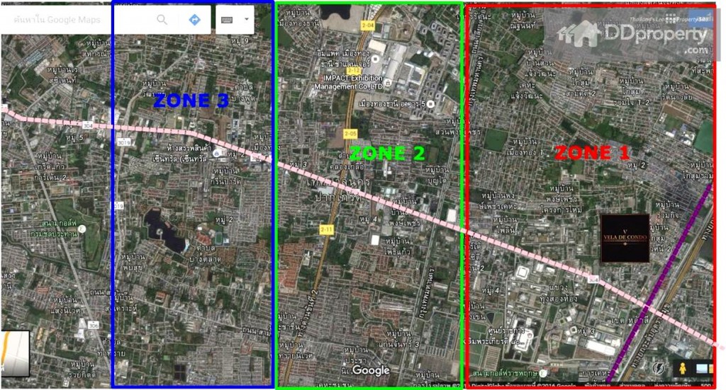 โซนแจ้งวัฒนะ 