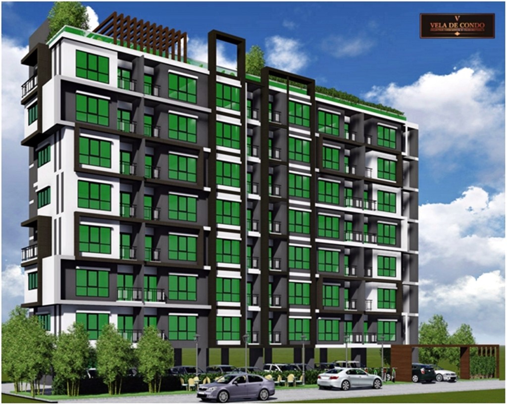 ด้านหน้าของโครงการหันมาทางทิศใต้