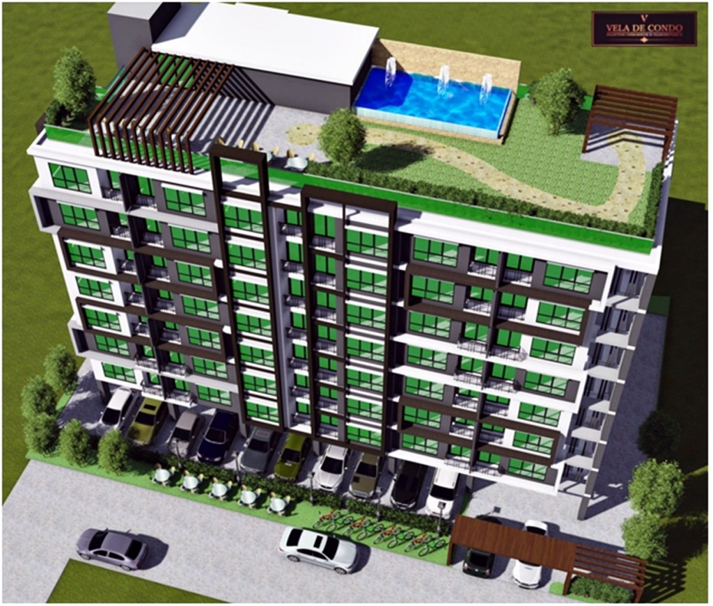 ที่จอดรถภายในโครงการคิดเป็น 40% โดยประมาณ