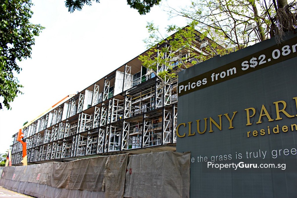 cluny park residence construction