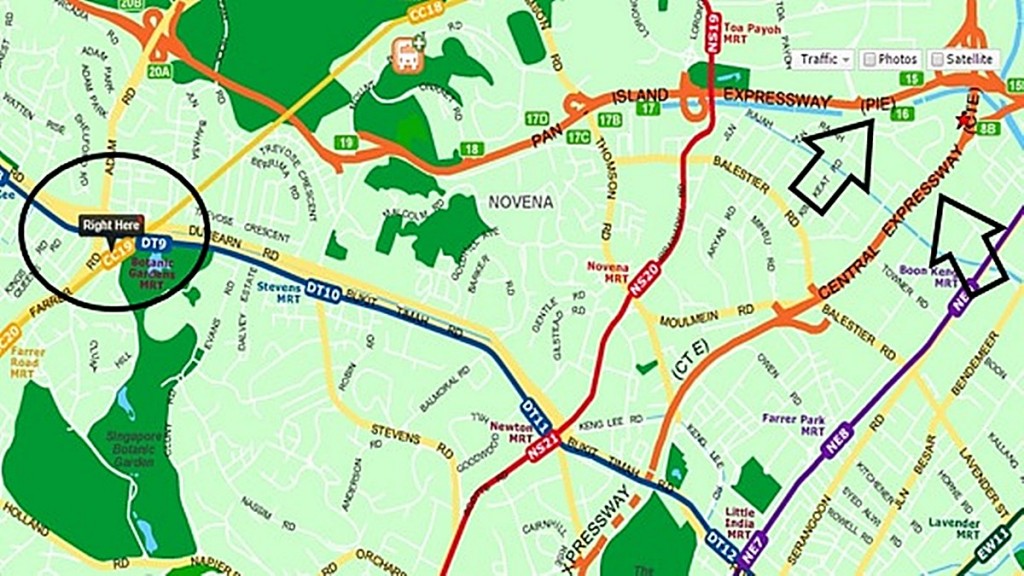 location, bukit timah, botanic gardens, condo