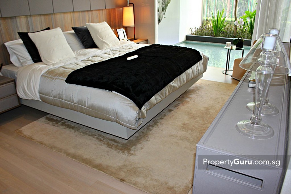 cluny park residence master bedroom