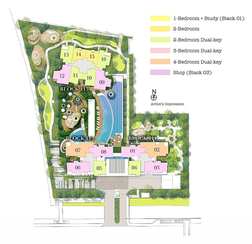 trilive site plan