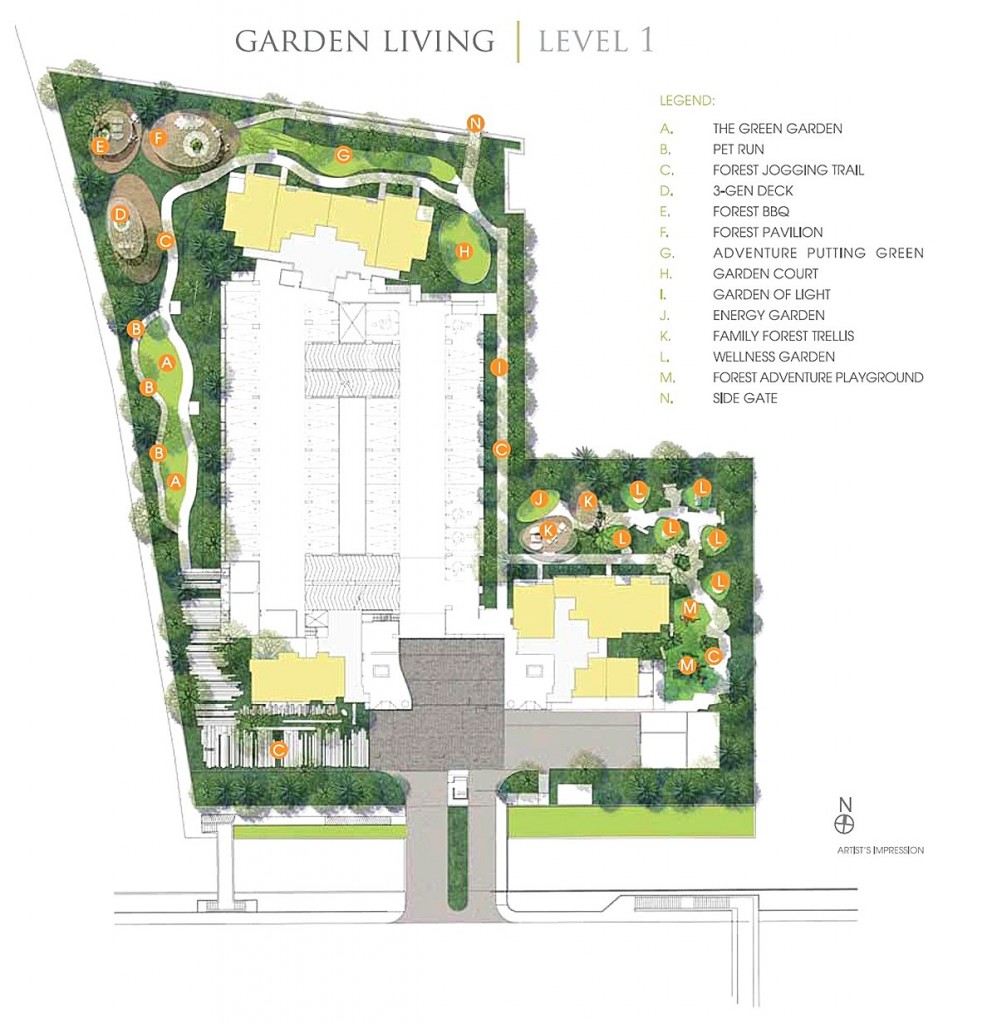 trilive site plan level 1