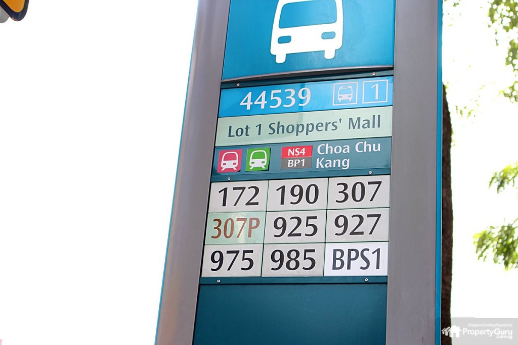 choa chu kang, transport, ec