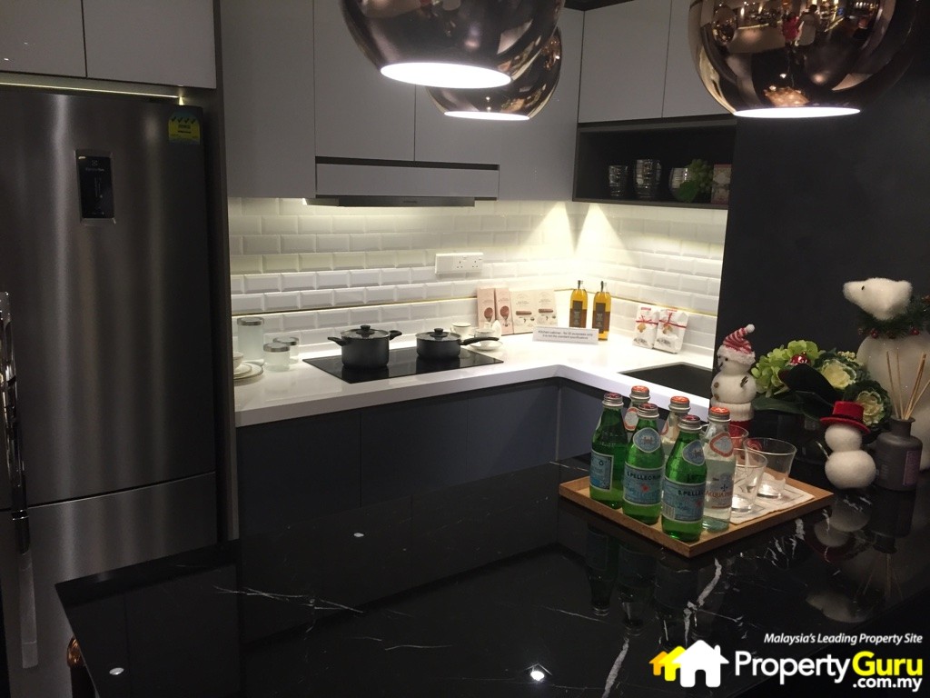 015 V Residence Suites - Show Unit Kitchen