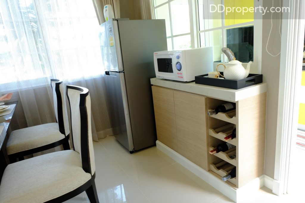 จุดใกล้ๆ กันนี้สามารถจัดเป็นโซนเตรียมเครื่องดื่มหรือไวน์ได้