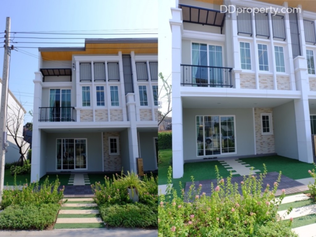 Kensington  เป็นบ้าน 2 ชั้นที่มีขนาดเล็กสุดของโครงการ (พื้นที่ดิน 18.5 ตร.ว. พื้นที่ใช้สอย 130 ตร.ม.) ฟังก์ชั่นที่ทำให้แตกต่างจากบ้าน Windsor คือพื้นที่ใช้สอยที่เพิ่มขึ้น กับชั้นลอยขนาดเล็กสำหรับจัดวางหิ้งพระ  หน้าบ้านของบ้านแบบนี้จะมีขนาดกว้าง 5.7 เมตรเช่นเดียวกันแต่สามารถจอดรถได้ 2 คันทำให้มีพื้นที่ใช้สอยที่มากกว่าบ้าน Windsor