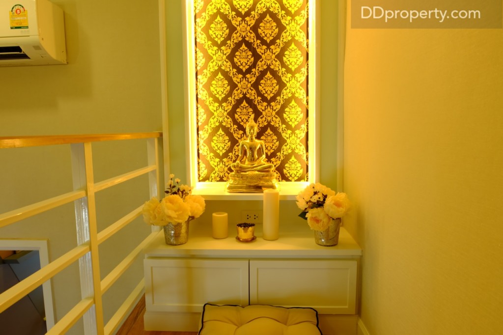 สามารถจัดวางโต๊ะหมู่บูชาขนาดเล็กได้