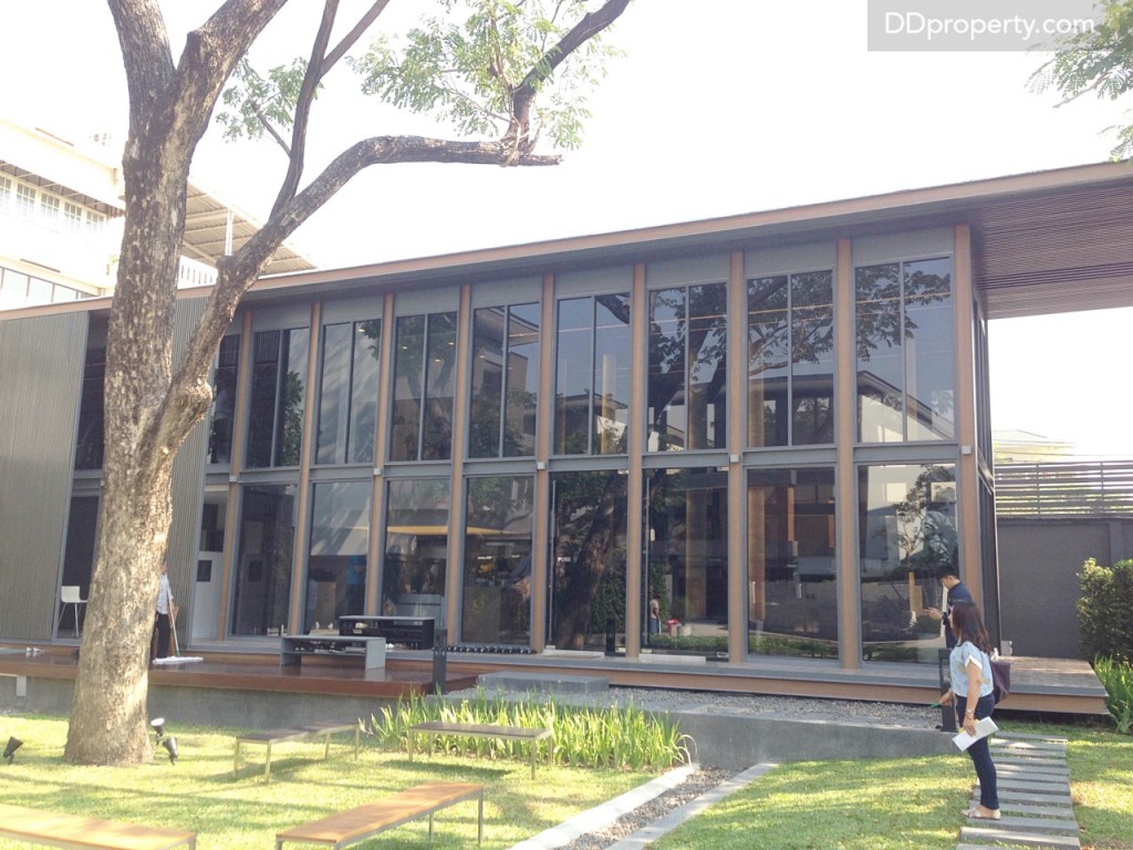 พื้นที่คลับเฮ้าส์ที่ชั้น 2 เป็นฟิตเนส