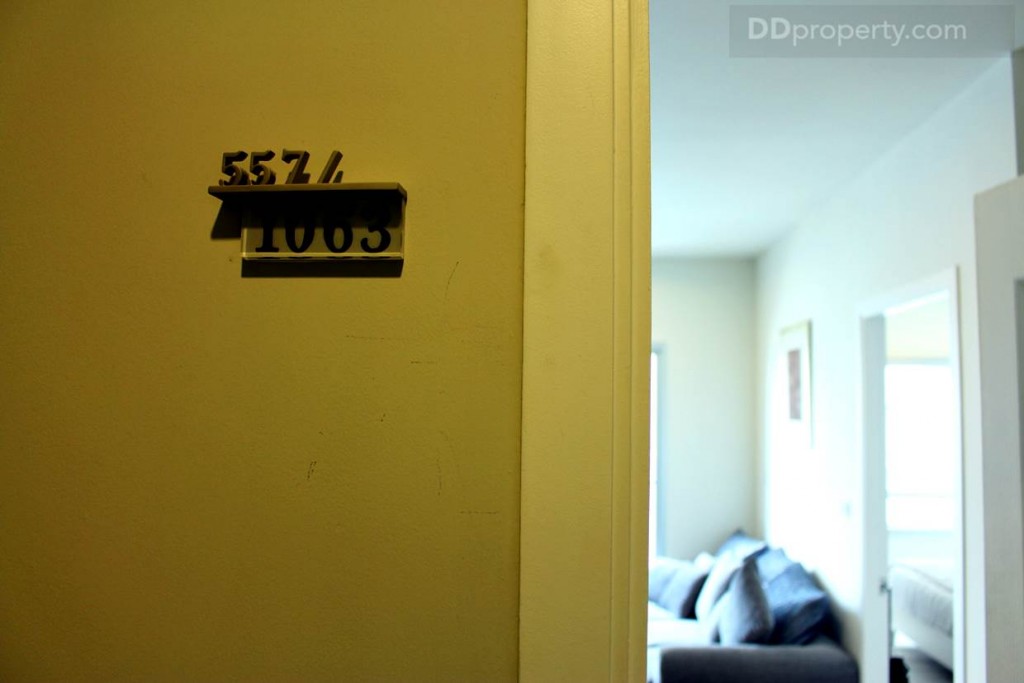 ตัวอย่างแบบ 2 ห้องนอน 2 ห้องน้ำ ขนาด 61 ตร.ม.