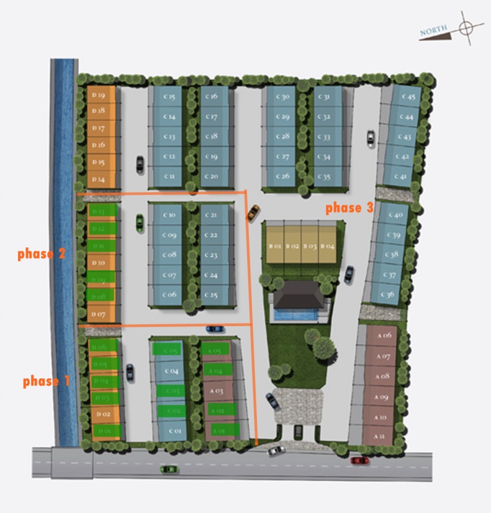 *ยูนิตที่ไฮไลท์สีเขียวคือยูนิตที่ขายแล้ว 