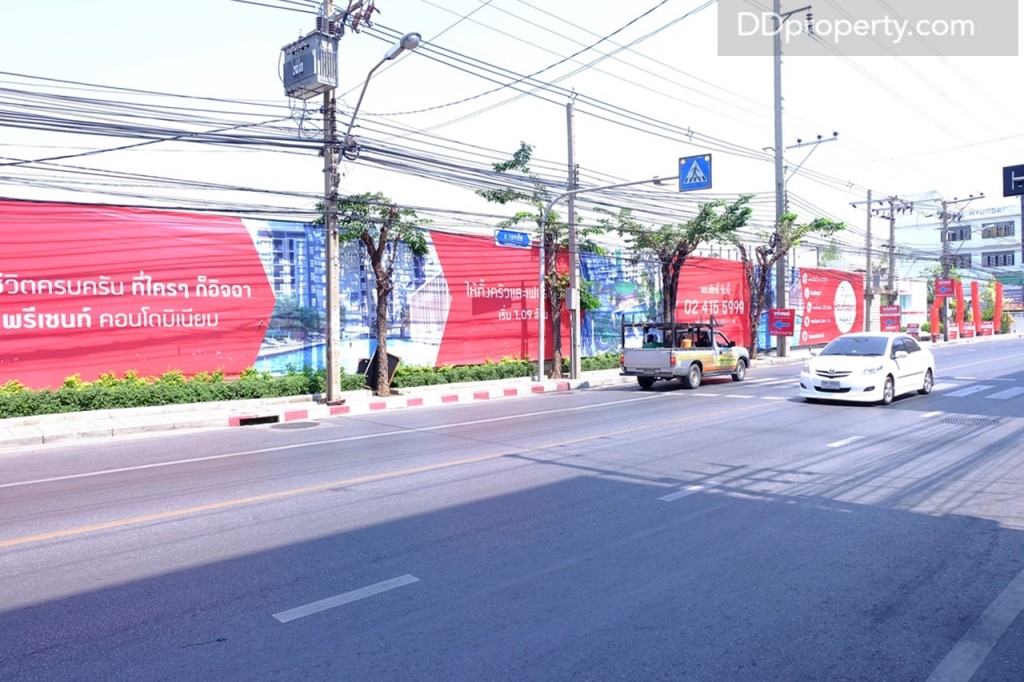 เมื่อเลี้ยว ซ้ายตรงมาเรื่อยๆ พื้นที่โครงการจะอยู่ซ้ายมือ