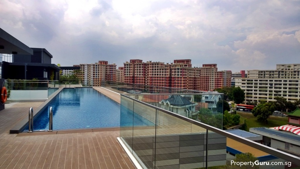 rooftop swimming pool