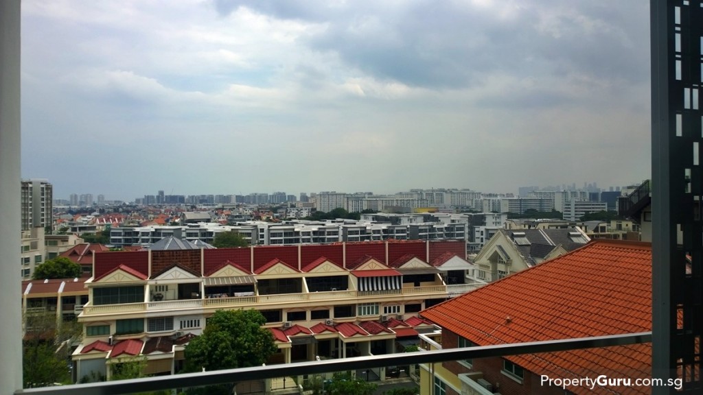 View from the higher floors