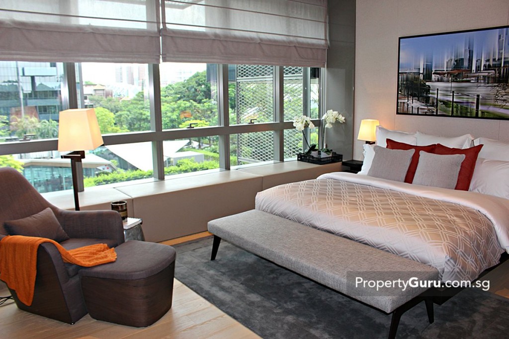 leedon residence master bedroom