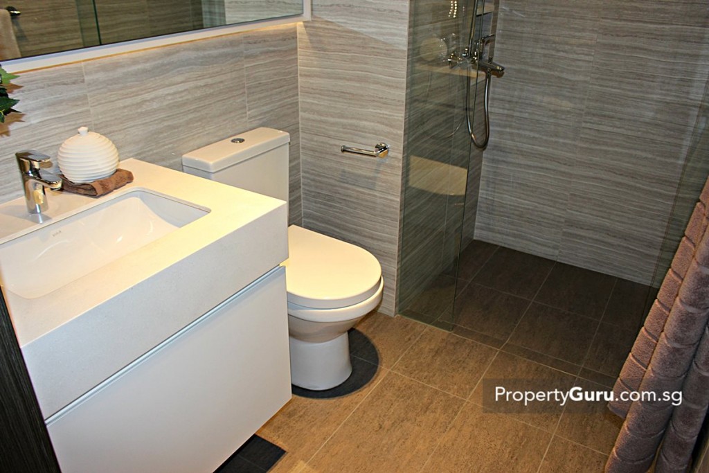 riverbank @ fernvale common bathroom 2 BR