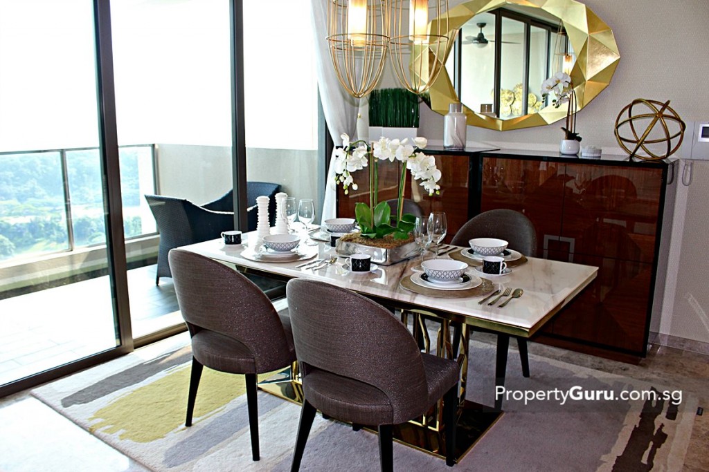 skyline residences dining 3 BR