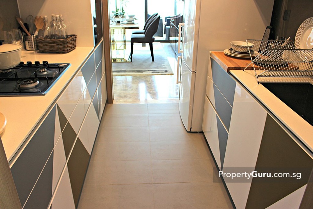 skyline residences kitchen 3 BR