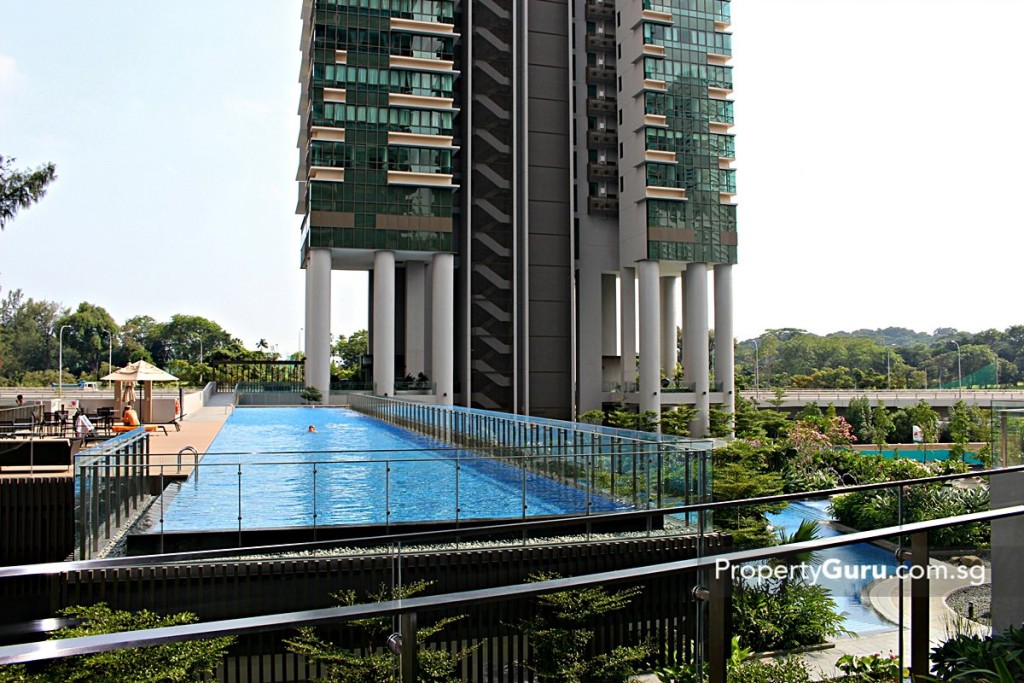 skyline residences lap pool
