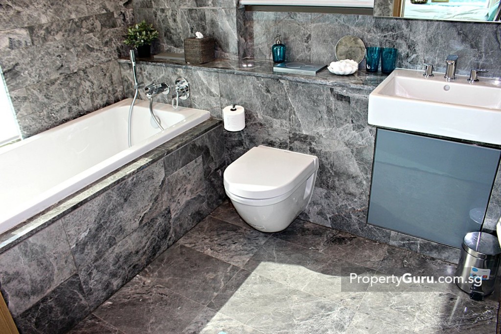 skyline residences master bathroom 3 BR 1