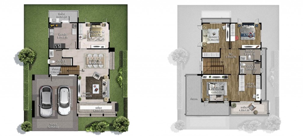 แปลนบ้านสวัสดี 