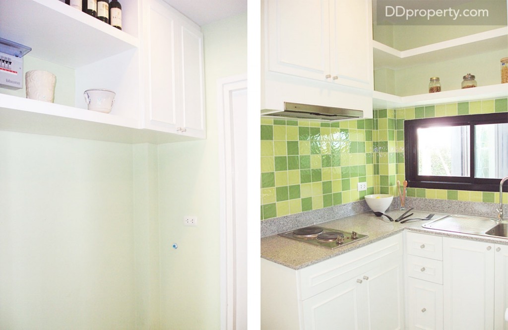 ติดตั้งชุดครัวบิลท์อินไว้เป็นไอเดีย 