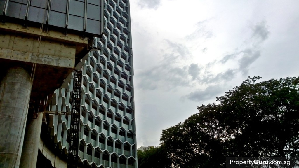 DUO Residences facade