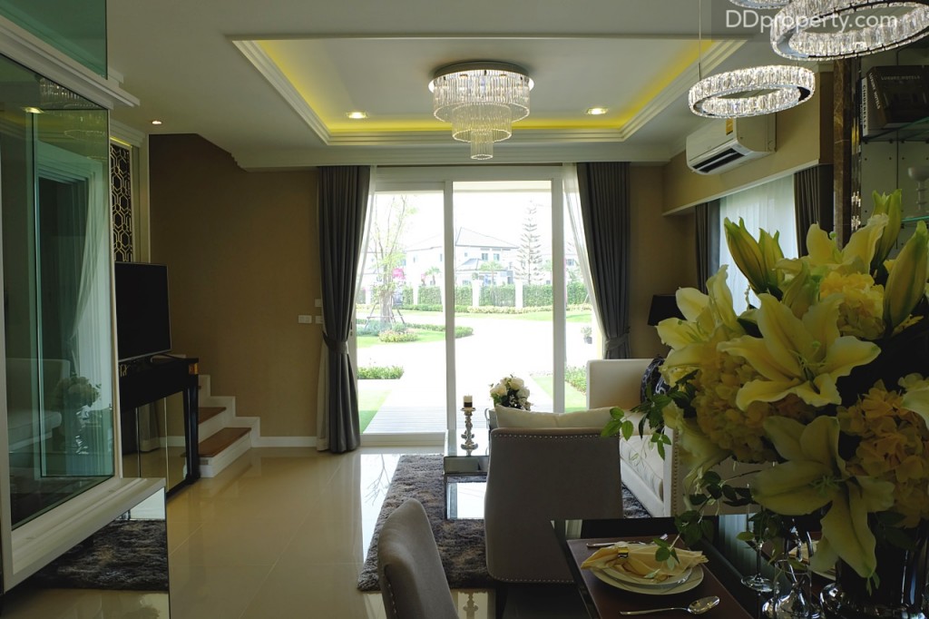 เมื่อพื้นที่ถูกเพิ่มขึ้นมาควรคำนึงถึงขนาดทีวีที่จะจัดวางตามความเหมาะสมด้วย 