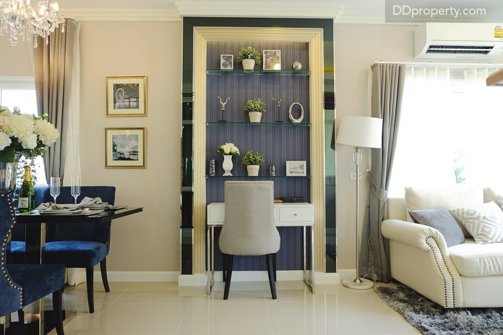 พื้นที่ระหว่างโซนนั่งเล่นกับรับประทานอาหารก็มีขนาดกว้างขึ้นเช่นกัน