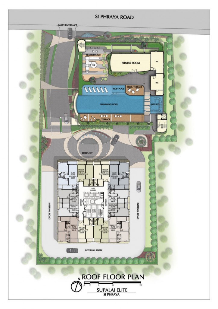 Supalai Elite Si-Phraya15 Plate_Roof_FLf-010