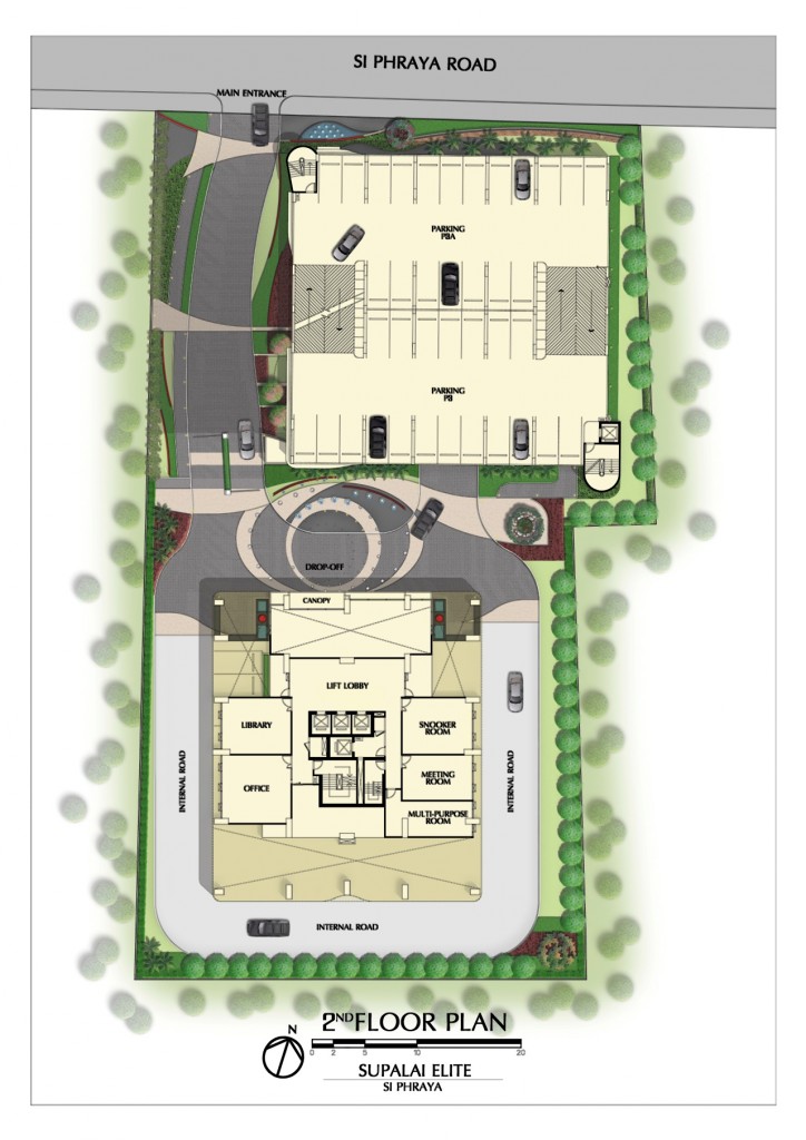 Supalai Elite Si-Phraya16 Plate_2FL-011