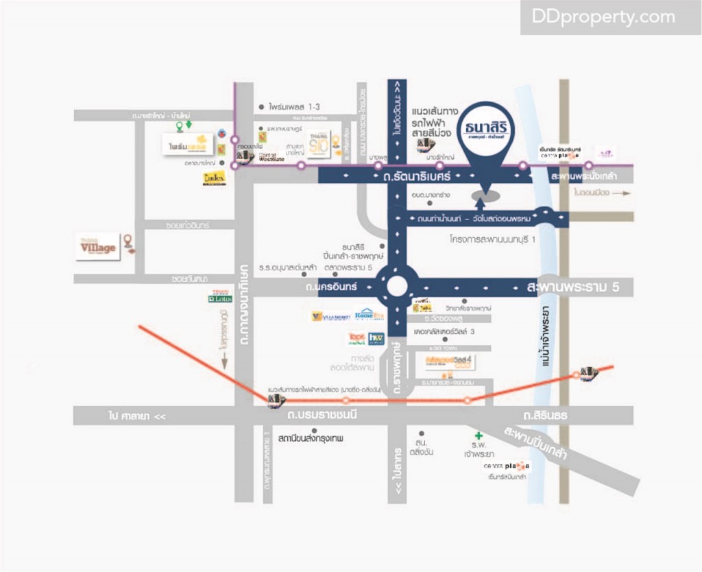 แผนที่จากโครงการ